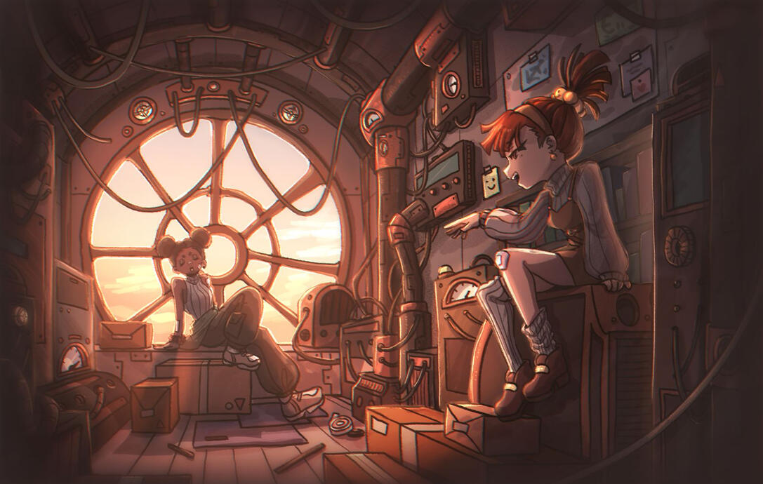 Airship Illustration