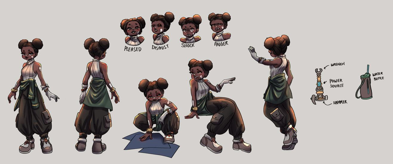 Airship Technician Concept