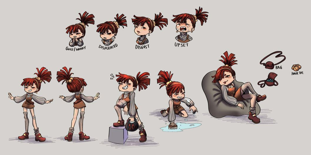 Airship Technician Concept